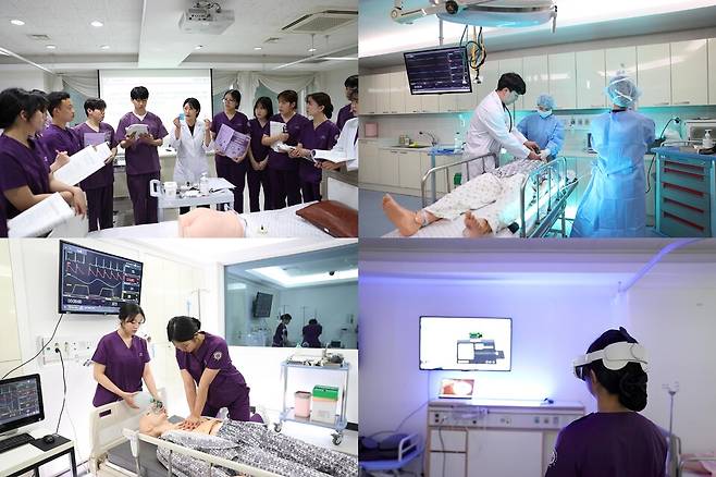 김천대 간호학과는 높은 취업률과 다양한 학사 프로그램을 통해 간호인증평가에서 5년 인증을 획득했다&nbsp;ⓒ김천대학교 제공
