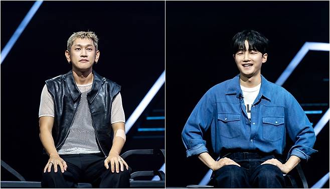 ▲ 크러쉬(왼쪽), 소수빈. 제공| 엠넷 라이브 와이어