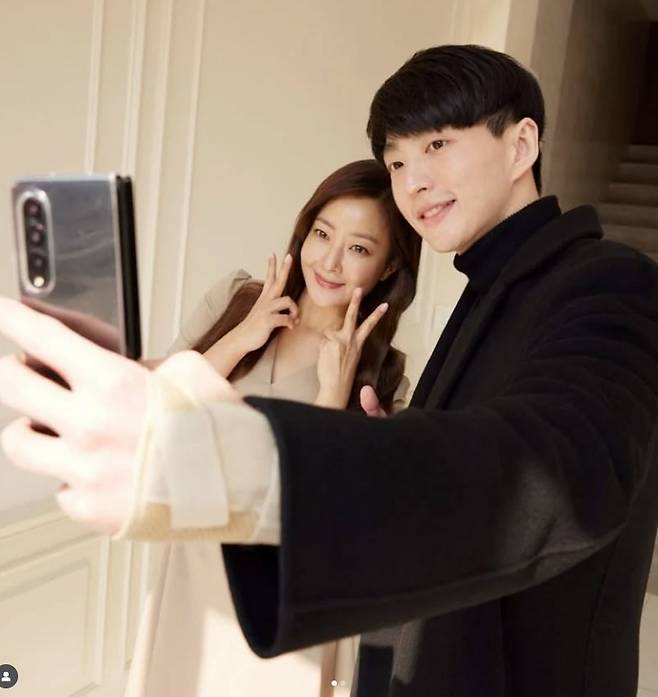 김희선, 김병훈 대표 /사진=김병훈 대표 SNS