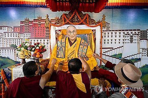 90세 생일을 맞은 달라이 라마 [AFP 연합뉴스 자료사진. 재판매 및 DB 금지]