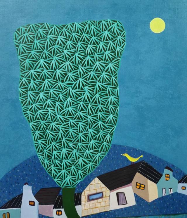 오승아, Daam, Acrylic on Canvas, 53.0×45.5cm, 2024