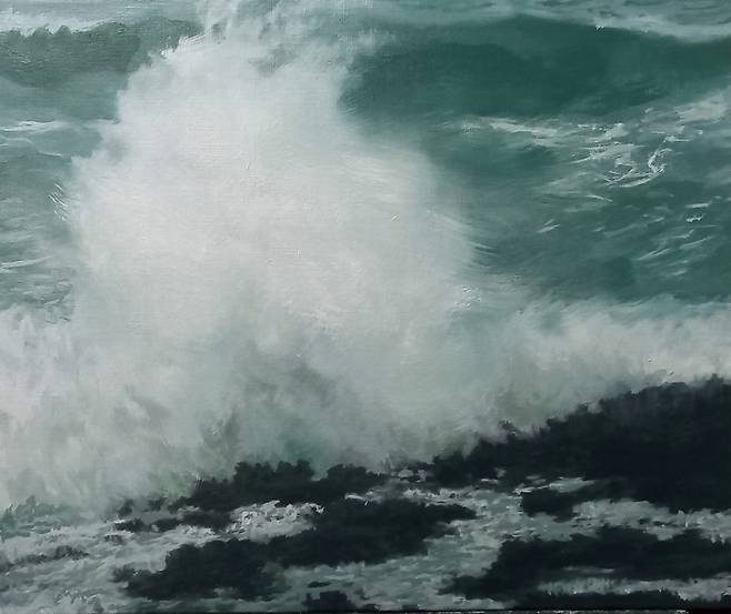 바람의 흐름, 50.5×61cm / 사진=김애란