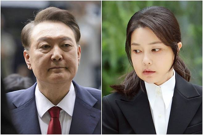 ▲ 윤석열·김건희 부부 [연합뉴스]