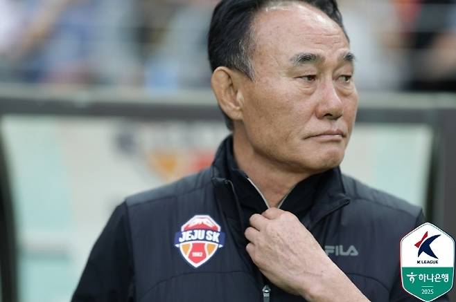 제주 SK 김학범 감독. 사진=한국프로축구연맹