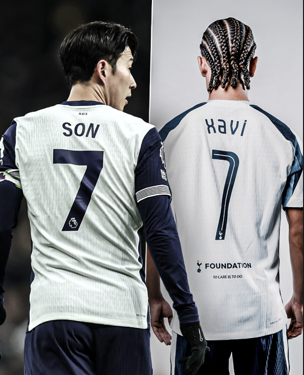 손흥민(좌), 사비 시몬스(우), ESPN