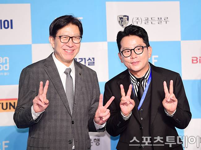 박형준 시장, 김준호 / 사진=권광일 기자