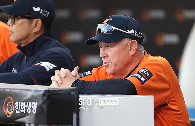 ▲ 타선을 놓고 계속 고민을 거듭하고 있는 김경문 감독 ⓒ곽혜미 기자