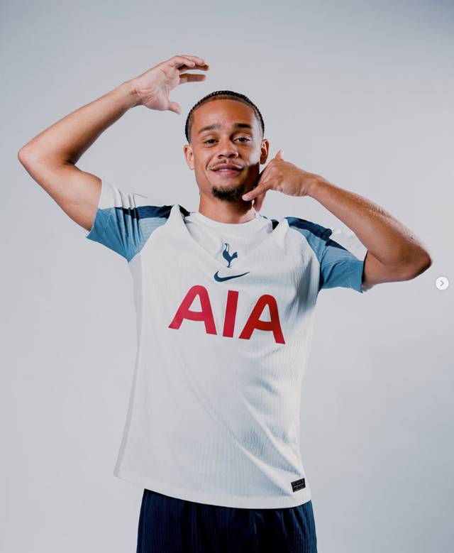 사비 시몬스. /사진 토트넘 SNS