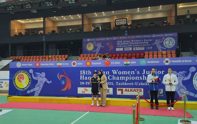 이예서(왼쪽). /사진=대한핸드볼협회 제공