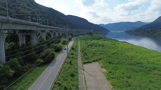 북한강 춘천연합마라톤 코스 [사무국 제공.재판매 및 DB 금지]