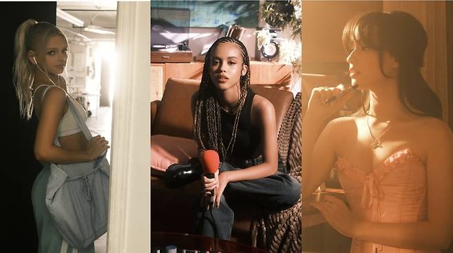 하이브 새 글로벌 걸그룹 멤버 3명 왼쪽부터 에밀리, 사마라, 렉시
[하이브x게펜 레코드 제공. 재판매 및 DB 금지]