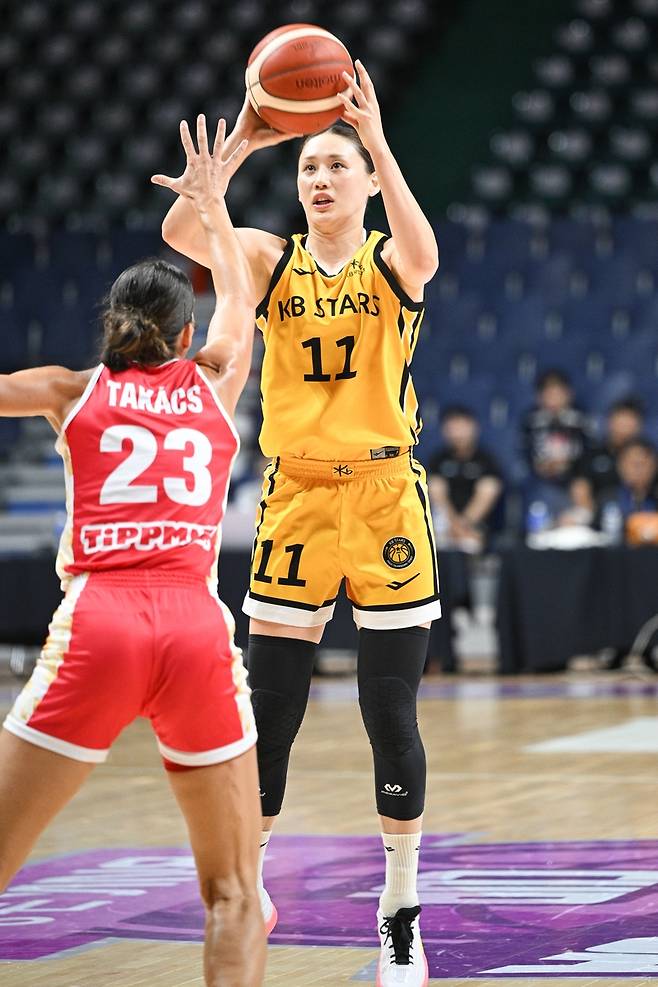 KB의 강이슬 [WKBL 제공. 재판매 및 DB 금지]