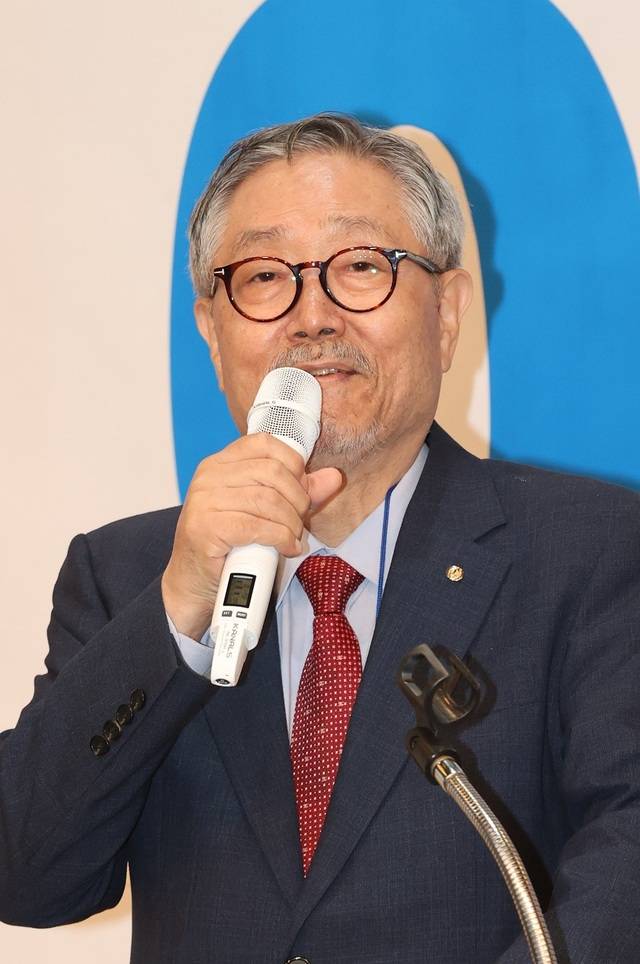 한국문인협회 김호운 이사장. 조현욱 기자
