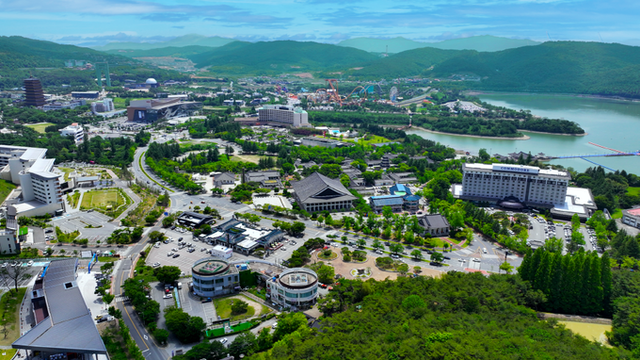 ▲ 2025 APEC 정상회의 주무대인 경주보문관광단지 전경