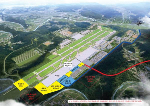 대구경북 신공항 조감도.(대구광역시)