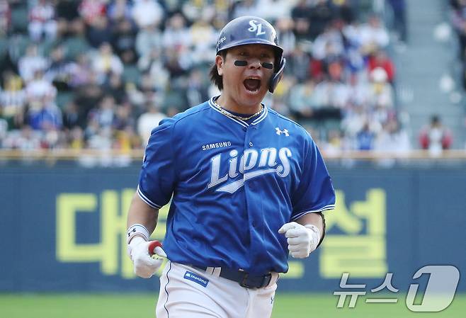 삼성 라이온즈 강민호. 뉴스1 DB ⓒ News1 임세영 기자