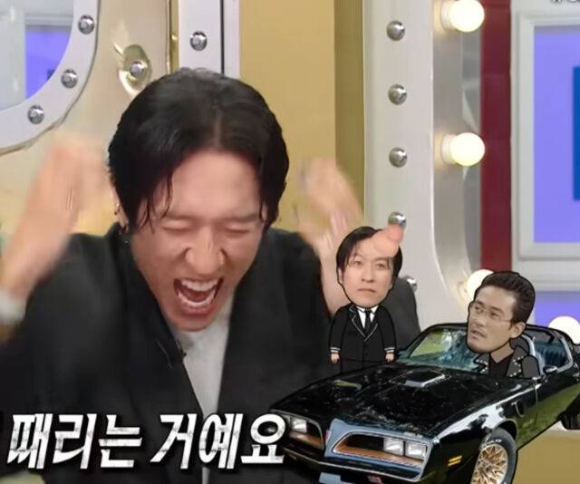 빽가가 중학교 1학년 때 지나가던 최민수가 딱밤을 때렸다고 말했다. / MBC '라디오스타'