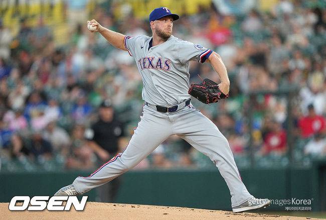 [사진] 텍사스 레인저스 메릴 켈리. ⓒGettyimages(무단전재 및 재배포 금지)
