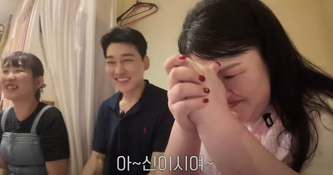 이국주가 일본에서 점을 본 후기를 전했다. 유튜브 채널 '이국주' 영상 캡처