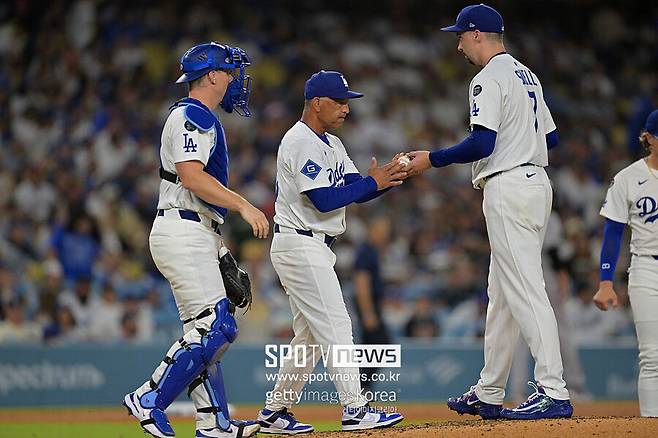 ▲ 블레이크 스넬의 구속이 떨어졌지만 스넬도 다저스도 걱정하지 않는다는 자세다.