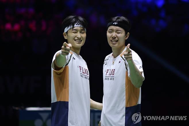 좌측부터 김원호-서승재 [EPA=연합뉴스]