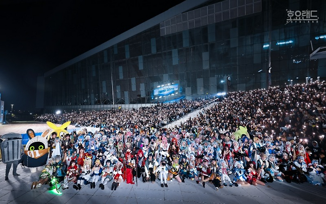지난해에 진행된 '호요랜드 2024' 현장 사진(제공=호요버스 코리아).