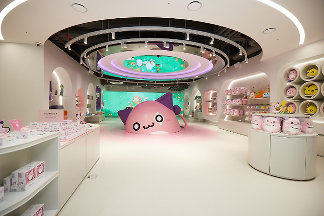 제주도 넥슨컴퓨터박물관에 위치한 '카페 메이플스토리'(제공=넥슨).