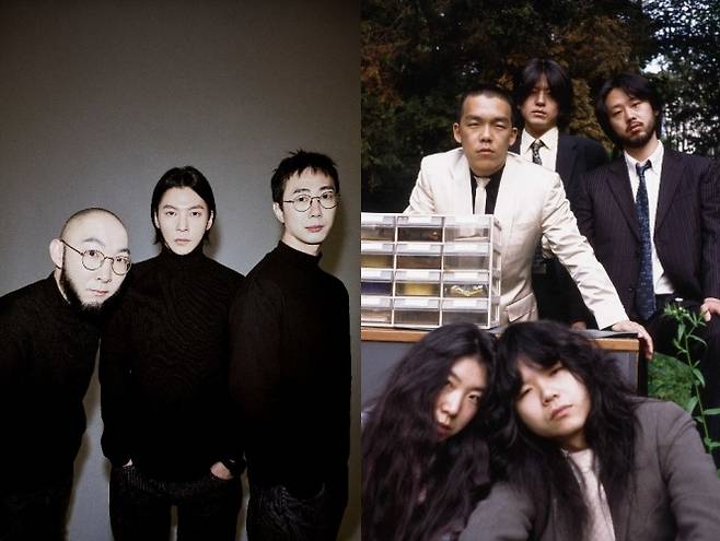 (왼쪽부터) '이디오테잎' '바밍타이거'