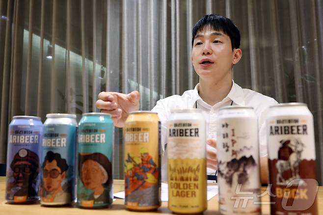 엄진호 GS리테일 와인25플러스 파트 매니저가 26일 오후 서울 강남구 논현로 GS강남타워에서 뉴스1과 인터뷰를 하고 있다. 2025.8.26/뉴스1 ⓒ News1 박정호 기자