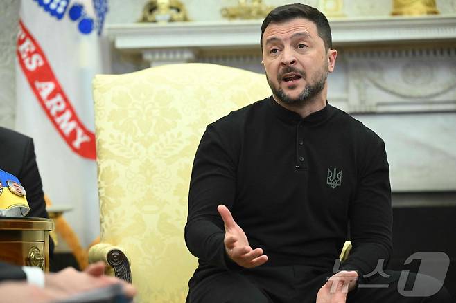 볼로디미르 젤렌스키 우크라이나 대통령. ⓒ AFP=뉴스1 ⓒ News1 윤다정 기자