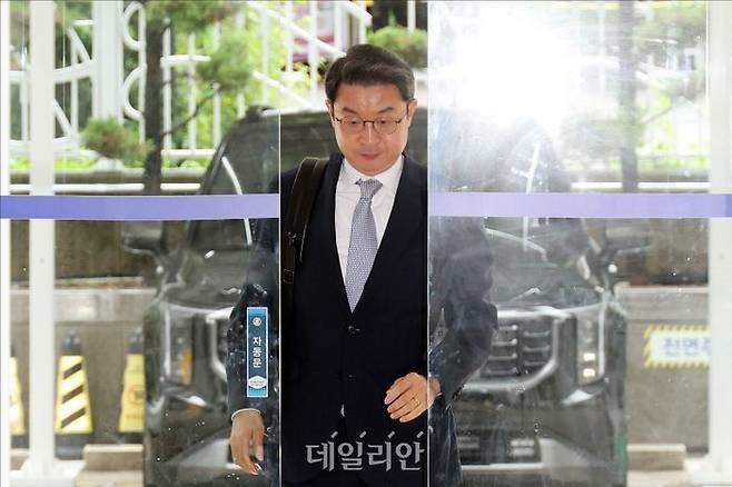 이억원 금융위원장 후보자는 지난 8월 14일 서울 중구 예금보험공사에 차려진 인사청문회 준비 사무실로 첫 출근하며 지명소감을 밝혔다. ⓒ데일리안