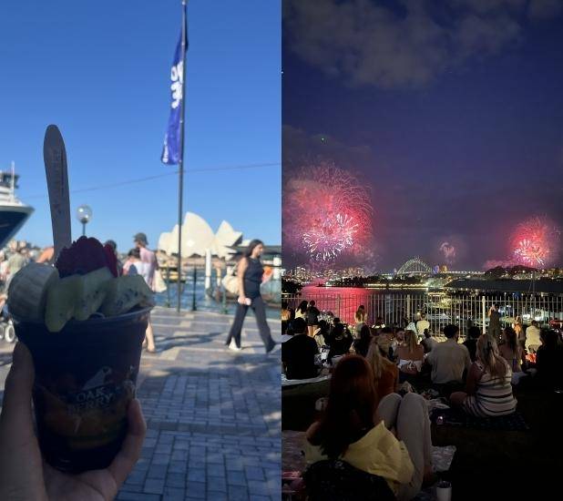 정모씨가 지난해 호주 워킹홀리데이 중 찍은 사진. 독자 제공