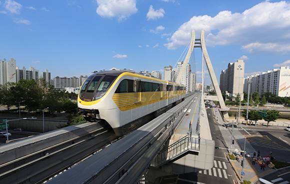 대구도시철도 3호선 전동차 [사진=대구교통공사]