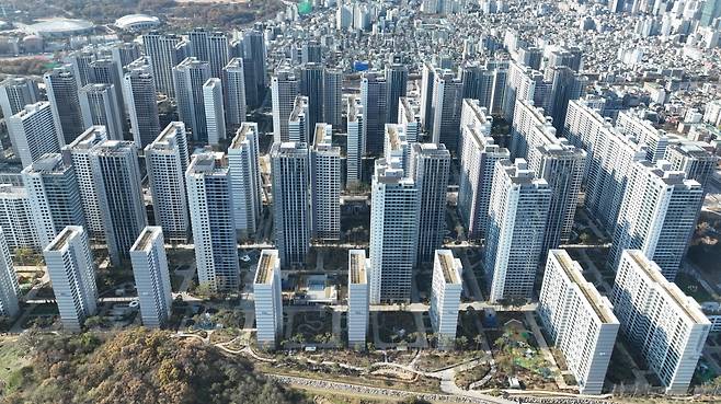 서울 강동구 올림픽파크포레온 단지 모습. 사진=연합뉴스