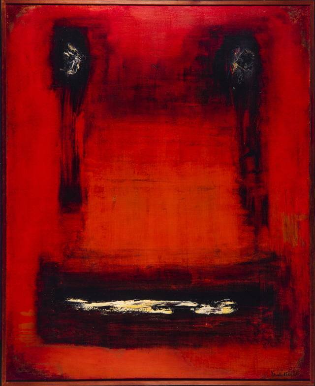 제사(1965). 마치 우는 사람의 얼굴을 형상화한 듯하다.