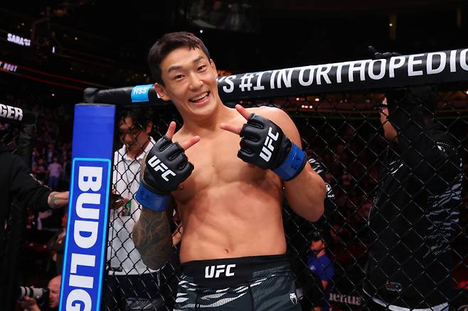 ‘좀비 주니어’ 유주상. UFC 제공