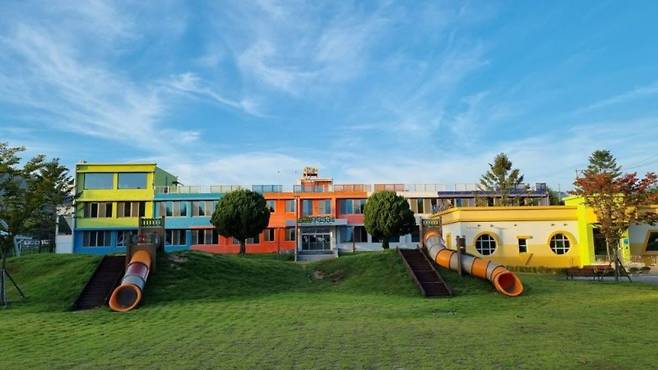 녹색체험센터로 운영 중인 옛 영천 자천중학교. 경북교육청 제공