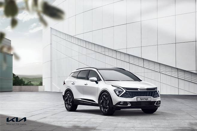 현대차와 기아가 8월 글로벌 시장에서 총 59만345대를 판매했다. 사진은 기아 스포티지. /사진=기아