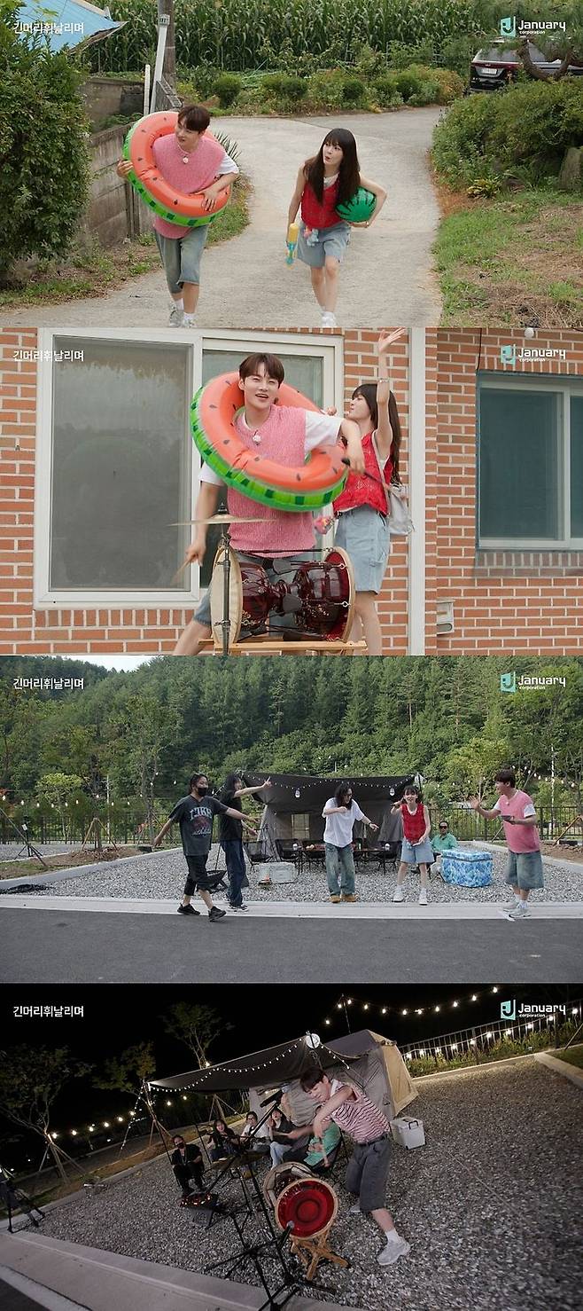 [서울=뉴시스] 오는 3일 방송하는 KBS 2TV 예능 프로그램 '긴머리 휘날리며'에선 가수 박서진과 그룹 오마이걸 멤버 승희가 첫 게스트로 합류한다. (사진=KBS 2TV '긴머리 휘날리며' 제공) 2025.09.01. photo@newsis.com *재판매 및 DB 금지