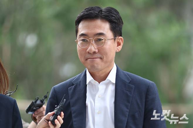 김건희 '집사 게이트' 의혹에 연루된 혐의를 받는 조모 대표. 류영주 기자