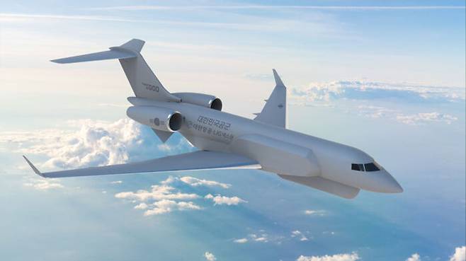 LIG넥스원-대한항공 컨소시엄이 개발하겠다는 전자전기 상상도