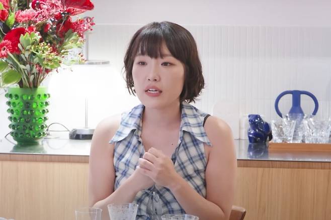 코미디언 이은지. 유튜브 채널 '요정재형' 캡처.