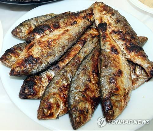 전어구이 [연합뉴스 자료사진]