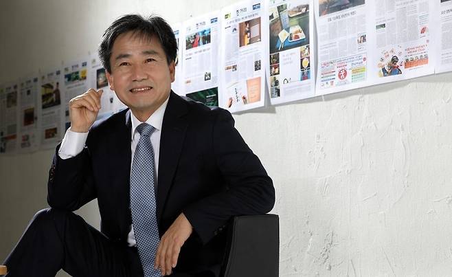 김현대 전 한겨레신문 사장 [한겨레신문사 제공. 재판매 및 DB 금지]