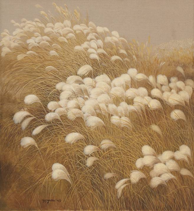 박광진, 자연의 소리, 1995, 캔버스에 유화물감, 120×110㎝ / 사진=제주도