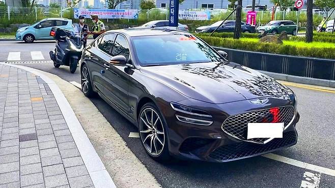 제네시스 암행순찰차