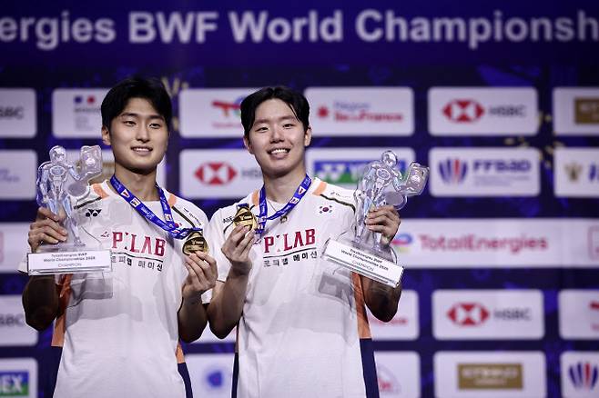 김원호와 서승재. 사진=AFPBB NEWS