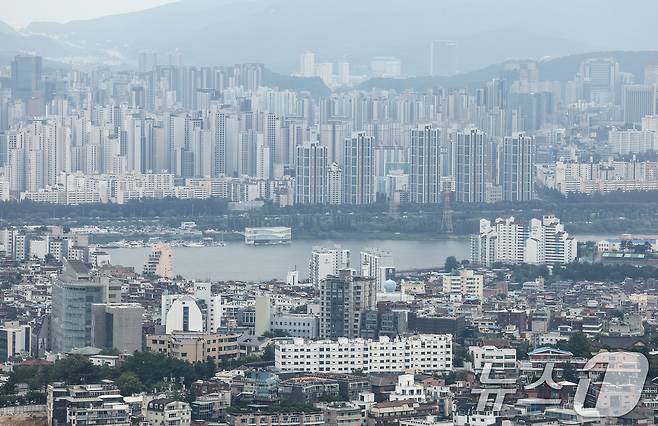 서울 아파트 모습.(자료사진)뉴스1 ⓒ News1 김민지 기자