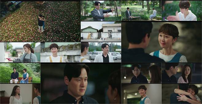 ‘첫사랑을 위하여’ 뜨거운 포옹 최고 4.6% (사진: tvN)