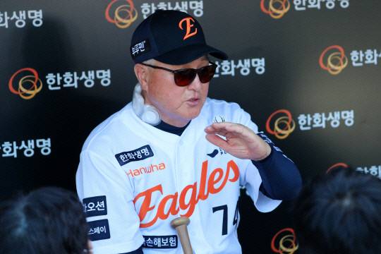 김경문 한화이글스 감독. 대전일보DB